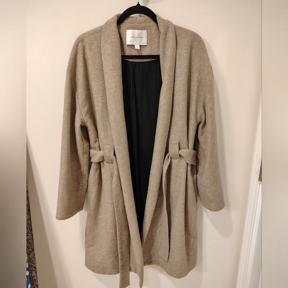 Amour Vert Wool Blend Coat - Picture 2 of 5